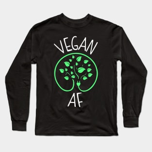 Vegan AF Long Sleeve T-Shirt